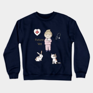 Future Vet Girl Version Crewneck Sweatshirt